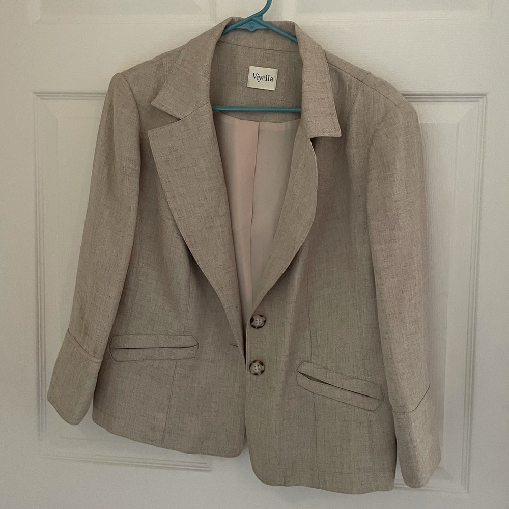 Beige blazer